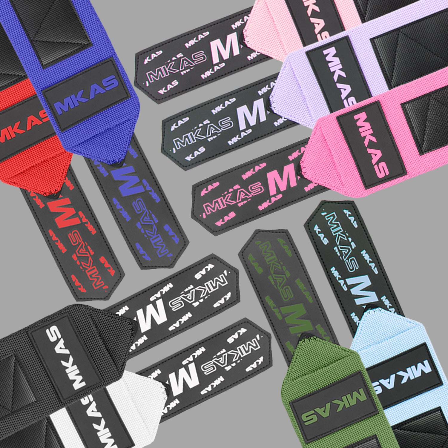 2PCS Wristband Wrist Support Weight Lifting Gym Training Wrist Support Brace Straps Wraps Crossfit Powerlifting