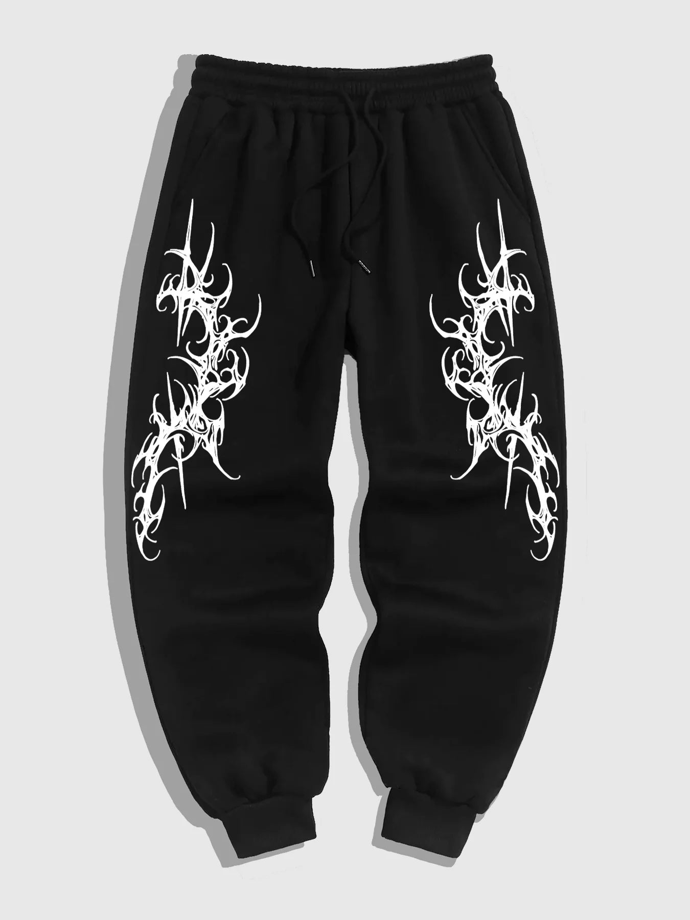 2025 Men's Gothic Print Casual Jogging Sport Pants Multifunctional Couple Pants Fashion Hip Hop Pants Comfortable Sport Pants